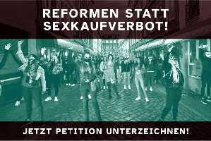 Nein zu einem Sexkaufverbot: